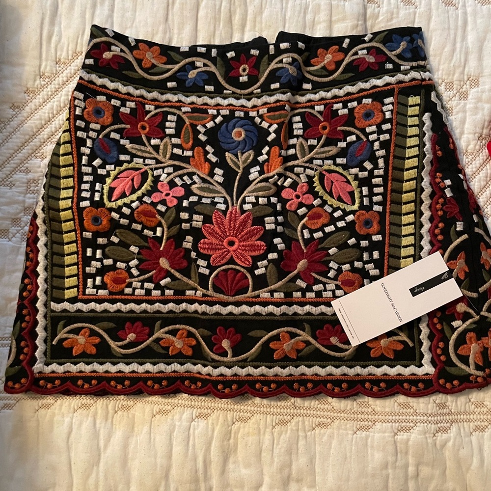 New with tags, size small, mini skirt